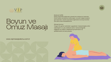 Boyun ve Omuz Masajı