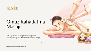 Omuz Rahatlatma Masajı