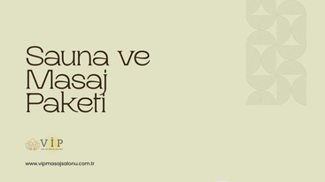 Sauna ve Masaj Paketi